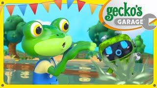 Pollution Patrol | Gecko's Garage | Trucks For Children | Cartoons For Kids