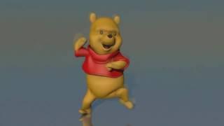 Winnie pu dance to Pitbull Hotel Room 1 Hour Version