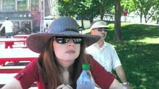 Watch This Guy Eat Cotton Candy!!   He's Awesome!!  (Video Bomb!!)