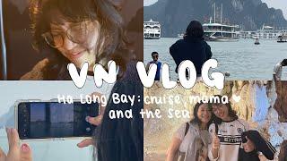 [KOR/ENG/GER] adulting un HA LONG BAY| VN VLOG | cruise + my mother c: