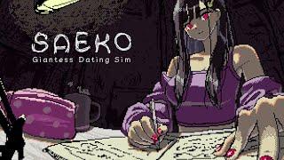 SAEKO: Giantess Dating Sim • An Unusual Pixel Adventure (Visual Novel • No Commentary Demo Gameplay)