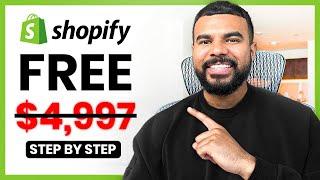 FREE Shopify Dropshipping Course For 2024 (Step-By-Step)