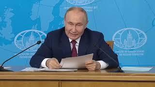  путин снова заговорил о переговорах с Украиной Но для этого Украина должна  ...