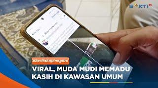 BOJONEGORO - Viral, Sepasang Kekasih Diduga Mesum Di Kawasan Kuliner Alun-Alun Bojonegoro