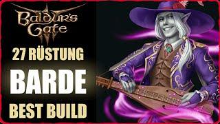 Barde Build Deutsch Multi Kozentration Build Baldurs Gate 3 Mit 27 Rüstung will keiner angreifen