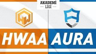 HWA GAMING A ( HWAA ) vs Doğuş Üniversitesi Aurora A ( AURA ) | 2019 Akademi Ligi 1. Hafta