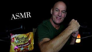 ASMR: MIC CHECK (EXTREME TINGLES) WITH WERTHER'S SOFT CARAMELS (EATING SOUNDS) WHISPER/ SOFT SPOKEN