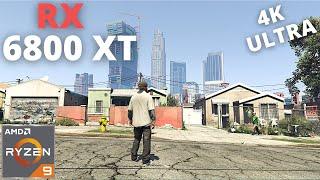 Grand Theft Auto 5: RX 6800 XT + Ryzen 9 5950X | 4K Gameplay | Max Settings