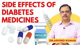 Side effects of diabetes medicines