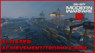 COD Modern Warfare 3 - Floater Achievement/Trophy Guide - Parachute Onto The Harbormaster's Building