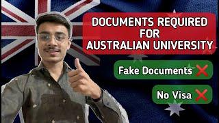 Documents for Australian student visa 2024 update - fake documents means no visa - required document