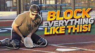 4 BLOCKING DRILLS that will teach any catcher How To Block THE RIGHT WAY!