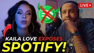 Kaila Love EXPOSES Spotify Ghost Artists, Ai Investments, & Solution (@kailaloveAI)