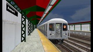 OpenBVE [RP Multiplayer]: NYC Subway R42 J train from Sheepshead Bay to Jamaica Center Local