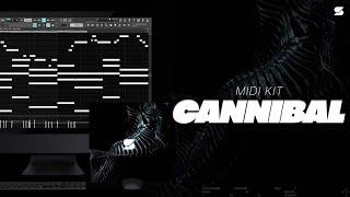 [FREE] Best Dark Trap Midi Kit - CANNIBAL [DRAKE, YOUNG THUG, FUTURE] Piano Midi Pack 2022 