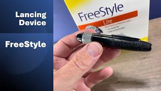 FreeStyle Lite Lancing Device how to use