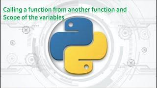 73.Complete Python Basics for Automation - Calling a function from another function