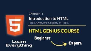 HTML AND CSS FULL COURSE  -  INTRODUCTION