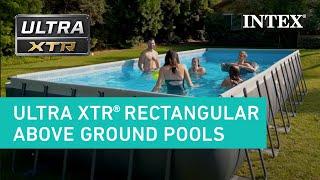 Intex® Ultra XTR® Frame Rectangular Above Ground Pools