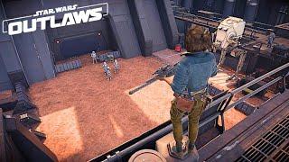 Star Wars Outlaws: Insane Imperial Outpost Clearing (Stealth Kills)