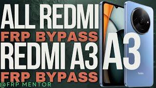 Redmi Mi A3 MIUI 14 FRP Bypass Urdu & Hindi | All Redmi Android 14 FRP Bypass