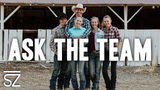 Ask the Bar SZ Ranch Team