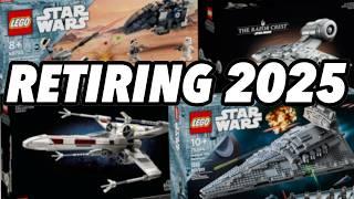 Every LEGO Star Wars Set Retiring in 2025!