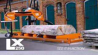 LX250 SAWMILL | See it in Action | Wood-Mizer Europe