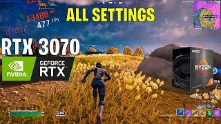 Fortnite Chapter 4 - RTX 3070 : All Settings (Solo Arena) - 2023