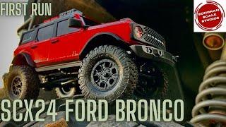 Axial SCX24 Ford Bronco - Box Stock - Bronco Build Episode #1