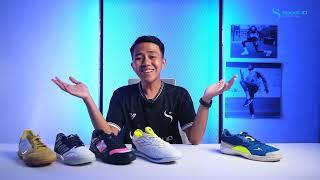 BUAT SHOOTING CONCONG PASTI MANTAP NIH! REKOMENDASI SEPATU FUTSAL BUAT KAKI LEBAR!