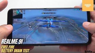 Realme 9i Free Fire Gameplay | Snapdragon 680, 90Hz Display