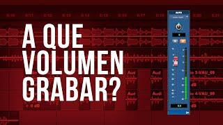 A qué VOLUMEN debo GRABAR mis voces? - Tips para productores 8 de 31