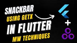 Show SnackBar using GetX | Flutter | GetX