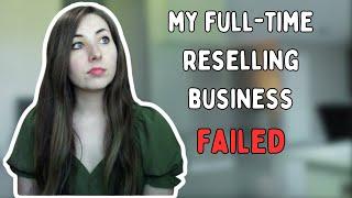 I Failed at Being a Full-Time Reseller + My Career Goals and Plans for the Future