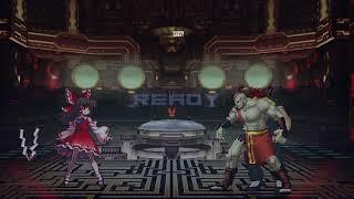 [Mugen GAME] Reimu Q VS Kratos & Yuhiro Hanma