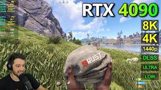 RTX 4090 | RUST - 1440p, 4K, 8K - ULTRA and Competitive settings