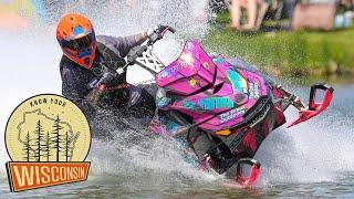 In Wisconsin, We Race Snowmobiles on the Open Water | Know Your Wisconsin