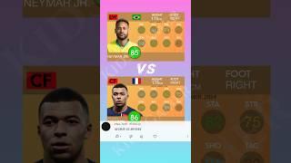 DLS 24 NEYMAR JR. VS MBAPPE FIGHT CARD COMPARISON#dls24 #dlscard #comparison #dlsgame #shortsfeed