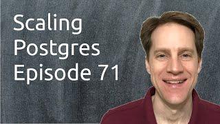 Scaling Postgres Episode 71 | Indexing Documents | GIN Indexes | Data Science | Generated Columns