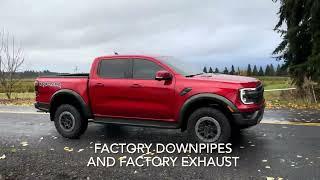 2024 - 2025 SPD 3.0L Ford Ranger Raptor 304SS Alpha Catted Downpipes