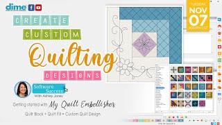 Create Custom Quilting Designs | Software Success -