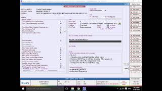 || Invoice Document Printing || Busy Software Main Kaise Printing Format Ko Set Kara Jaye ||