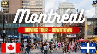 Montreal Driving Tour - Downtown | وسط مدينة مونتريال