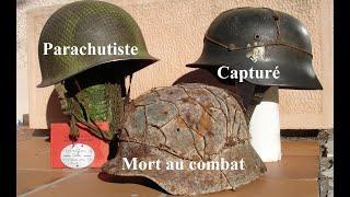 Guerre 1939-45: casques, plaques d'identité, insignes. Comment retrouver la famille du soldat