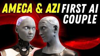 Engineered Arts Unveils Azi Robot | Ameca And Azi FIRST HUMANOID ROBOT COUPLE