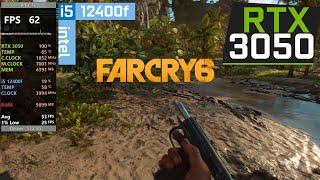 Far Cry 6 | RTX 3050 + i5 12400f  High  Settings -1440p & 1080p