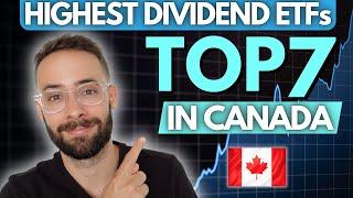 Top 7 High Yield Dividend ETFs in Canada