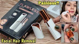 Flawless facial hair Remover Honest Review || how to use || works or waste of money??