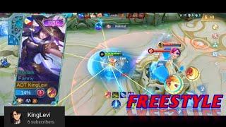 RANK GAME VS COUPLE ENEMY | KINGLEVI | MOBILE LEGENDS | FANNY GAME PLAY